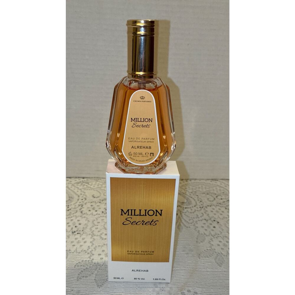 Million Secrets 50ml Spray Perfume by Al-Rehab - Eau de Perfume